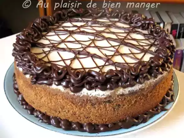 Recette Gâteau au fromage cappuccino et chocolatissimo