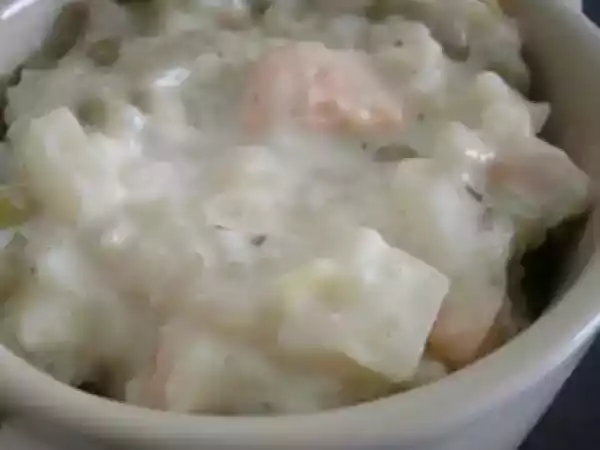 Recette Risotto aux deux saumons.a vos recettes!