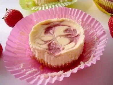 Recette Mini cheesecakes à la fraise