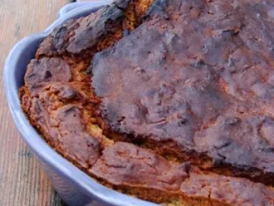 Recette Gâteau pomme-amande-farine de lupin... sans oeuf, sans produit laitier