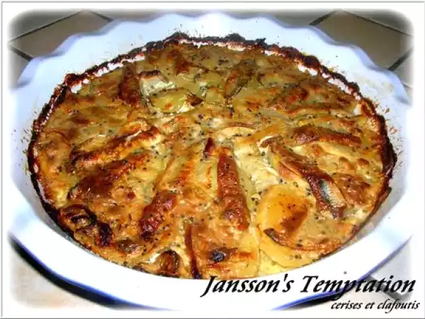 Recette Jansson's temptation