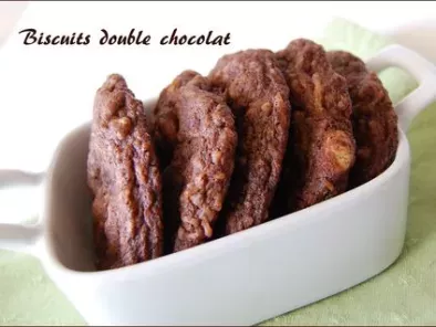 Recette Biscuits aux deux chocolats et à la noix de coco, sans gluten