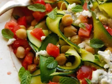 Recette Salade tiède végétarienne et réjouissante au menu !