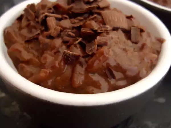 Recette Riz au lait au chocolat et a la cannelle