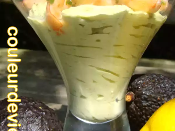 Recette Verrines avocat-crevettes