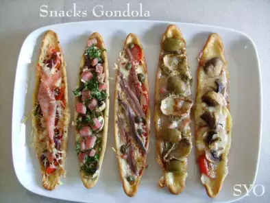 Recette Les délicieux snacks gondola chez mamigoz