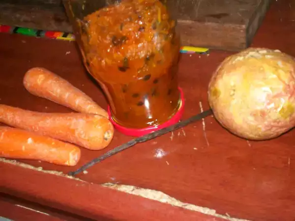 Recette Confiture de carottes, passion vanille