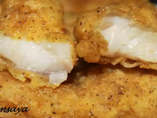 Recette Merlan pané au curry