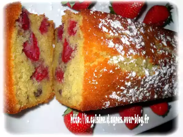 Recette Cake aux framboises fraîches