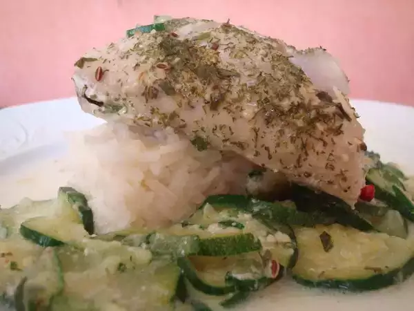 Recette Papillote de colin au lait d'amande