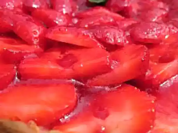 Recette Tarte aux fraises ricotta/mascarpone