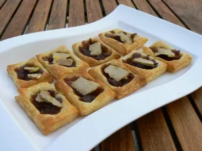 Recette Tartelettes au confit d'oignons et foie gras