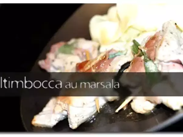 Recette Saltimbocca au marsala