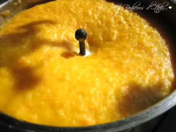 Recette Purée de carotte thermomix