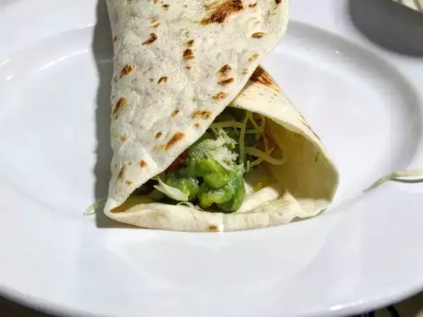 Recette Wraps à la purée d'avocat
