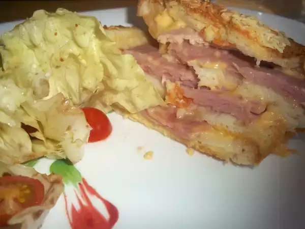 Recette Croque-monsieur façon cake !!!!!