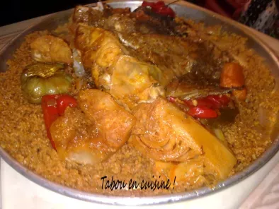 Recette Tiebou dieune (Riz au poisson Sénégalais)