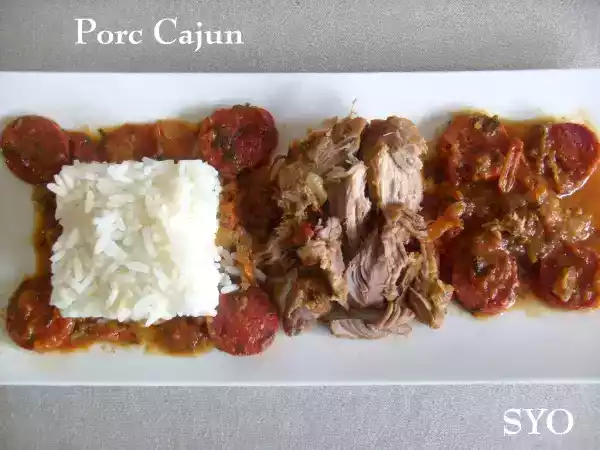Recette Porc à l'ancienne façon cajun, de mamigoz