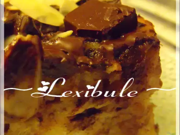 Recette Pudding à la banane et au chocolat