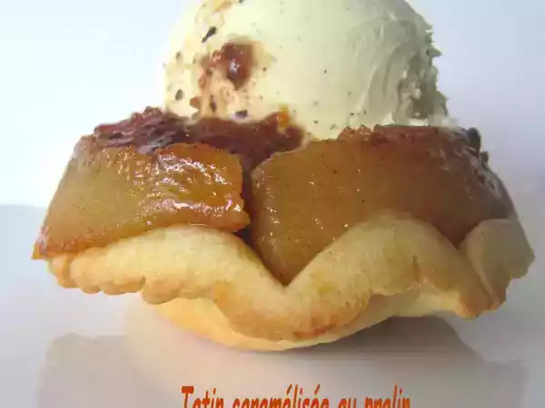 Recette Tarte tatin tiede gourmande au cook'in®.