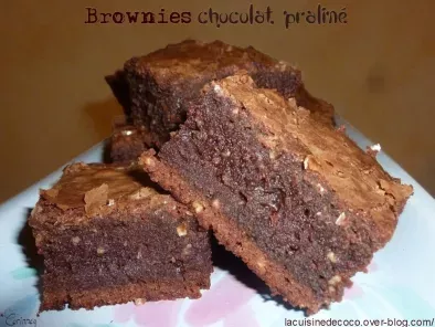 Recette Brownies chocolat praliné