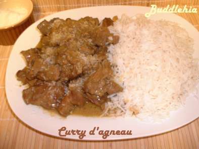 Recette Curry d'agneau ( plat indien)