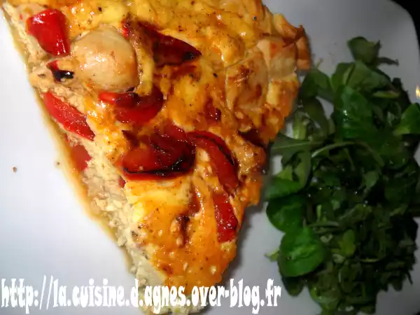 Recette Quiche au poulet et à la citronnelle