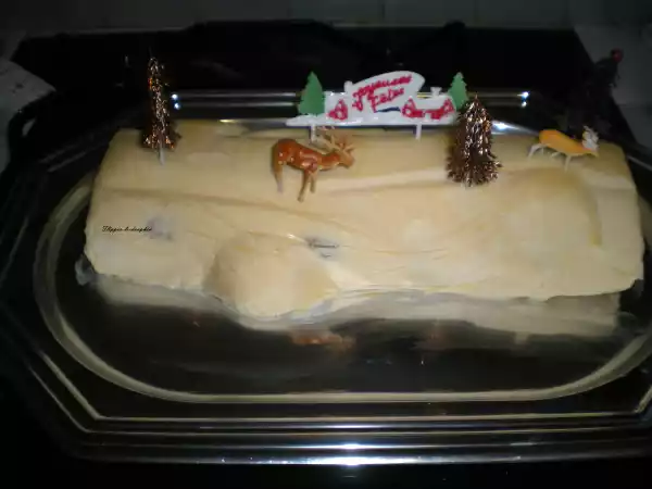 Recette Bûche glacée façon tiramisu