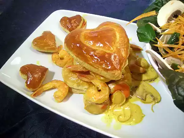 Recette Croustades de st valentin