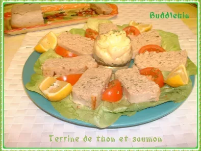 Recette Terrine de thon et saumon