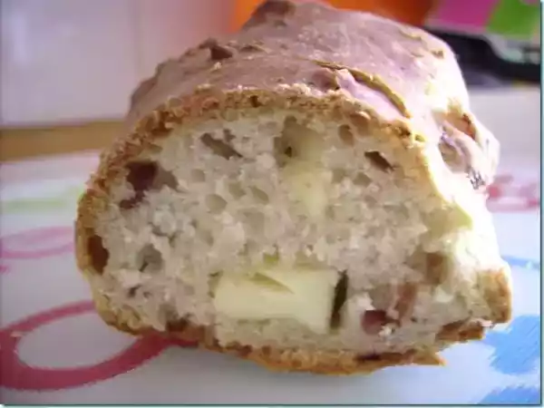 Recette Baguettes au gruyère et aux lardons