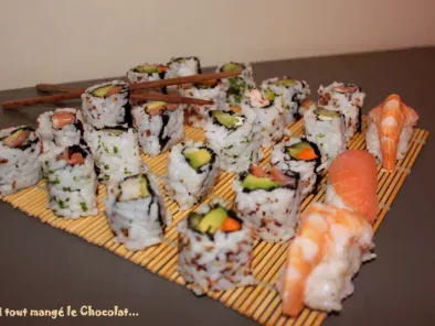 Recette Les sushis & california rolls