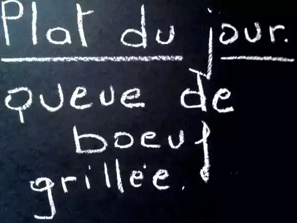 Recette Queue de boeuf grillée