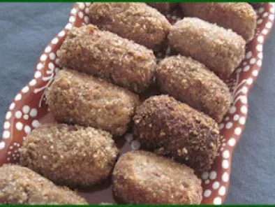 Recette Croquettes panées de viande et béchamel à la portugaise (croquetes de carne ou bolinhos de ca
