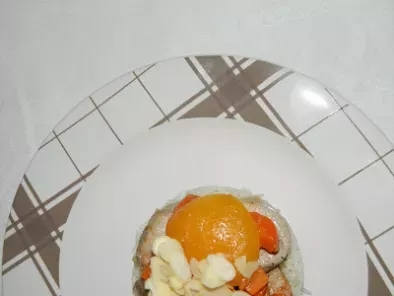 Recette Filet mignon de porc aux abricots et amandes.