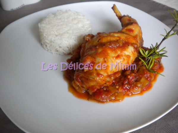 Recette de cuisses de lapin rôties au four