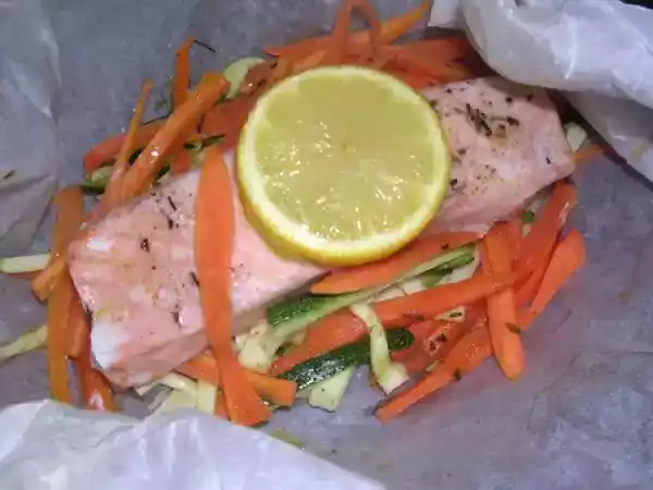 Recette Papillotes de saumon au cumin