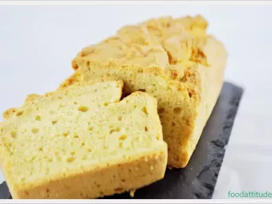 Recette Cake beurre de cacahuète sans gluten et sans sucre.