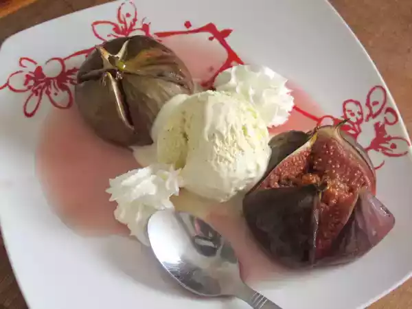 Recette Figues rôties au miel