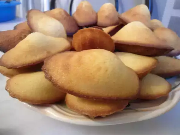 Recette Madeleines au nutella et confiture