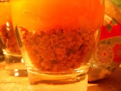 Recette Courge sucrée et son pain d'épices craquant (en verrine)