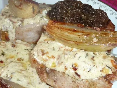Recette Filet mignon de porc aux morilles et à la crème.