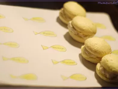 Recette Macarons citronnés à la sardine