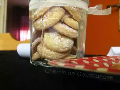 Recette Biscuits à la pistache (spécial st valentin)
