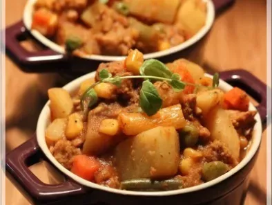 Recette Curry de porc et de pommes de terre
