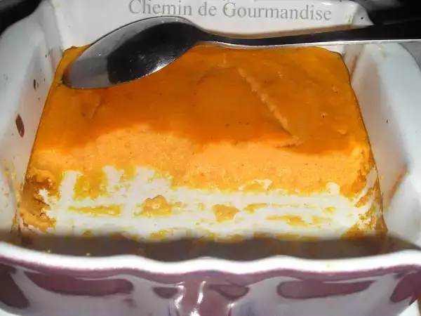 Recette Flan de carottes façon mousse