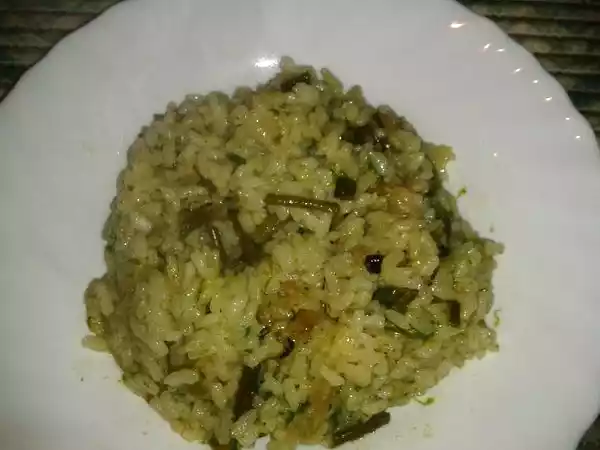 Recette Risotto aux asperges sauvages