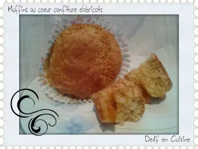 Recette Muffins gourmand au coeur d’abricot