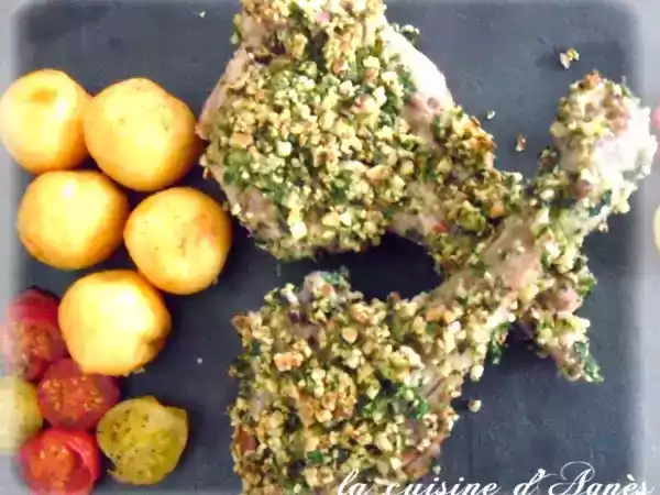 Recette Côtes d'agneau aux noisettes