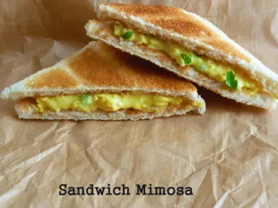 Recette Sandwich mimosa